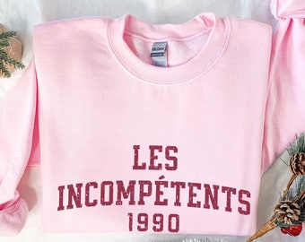 You're what the French call les incompetents Christmas sweatshirt, Funny Home Alone sweater, Family Retro Holiday Movie Kevin Mccallister