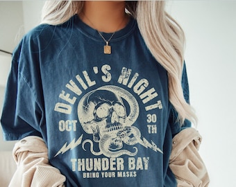 Devils Night Comfort Colors shirt, Four Horsemen tee, Dark Romance Bookish Booktok Smut spicy Smutty books Merch, Morally grey tshirt