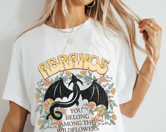 Throne of Glass shirt Abraxos Manon Blackbeak tshirt The Thirteen tee Officially LICENSED Sarah J. Maas SJM Tog Merch Aelin Galathynius gift