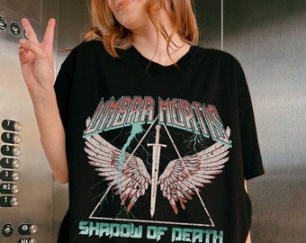 Umbra Mortis Crescent City Comfort Colors tee Hunt Athalar Bryce Quinlan House of Earth and Blood shirt HOSAB Lunathion SJM merch HOSAB gift