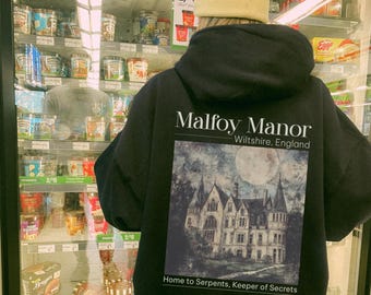 Dramione Hoodie Manacled Fanfiction Fanfic reading hoodie Dracotok sweatshirt Dark Academia clothing Booktok Bookish sweater Book Lover gift
