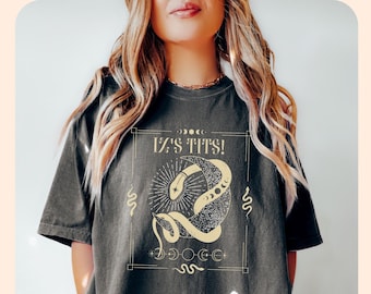 The Serpent and The Wings of Night House of Night Comfort Colors® tee, Carissa Broadbent Officially Licensed merch Nyaxia Little Serpent