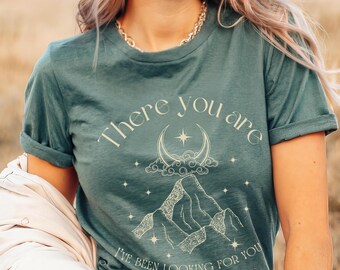 There you are. I've been looking for you Rhysand Feyre Darling ACOTAR Comfort Colors shirt Licensed SJM merch Night Court High Lord Bat Boys