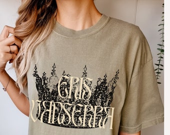Eris Vanserra ACOTAR Comfort Colors shirt, Officially Licensed SJM Sarah J Maas merch, Autumn Court tshirt gift, A Court of Silver Flames