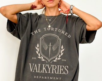 Nesta Archeron Comfort Colors shirt, Valkyrie in training tee, Licensed ACOTAR SJM merch, HOFAS tshirt Nesta and Cassian Ataraxia Lady Death