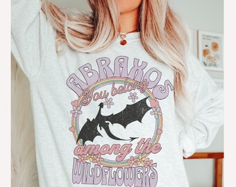Throne of Glass Sweatshirt, TOG Abraxos sweater, The Thirteen Officially LICENSED Sarah J. Maas merch, Manon Blackbeak shirt Kingdom of Ash
