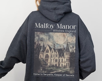 Dramione Hoodie Manacled Fanfiction Fanfic reading hoodie Dracotok sweatshirt Dark Academia clothing Booktok Bookish sweater Book Lover gift