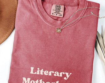 Bookish mama reading shirt book mom Comfort Colors tee booktrovert t-shirt bookish apparel book lover gifts for women mothers day wife gift