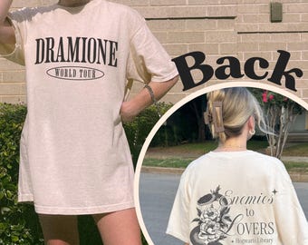 Dramione tour Manacled merch Fanfiction Comfort Colors shirt Enemies to lovers Wizard world tee Dracotok Dark Academia clothing manacle