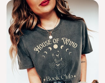 House of Wind Book Club Comfort Colors® tee, ACOSF, Night Court, Sarah J Maas shirt, Cassian Nesta Archeron, SJM Booktok smut merch gift