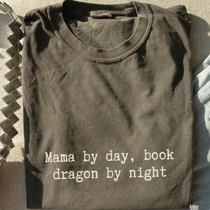 Bookish mama reading shirt book mom Comfort Colors tee booktrovert t-shirt bookish apparel book lover gifts for women mothers day wife gift