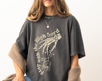 Suriel Tea Co ACOTAR Comfort Colors shirt, Suriel's Tearoom Licensed SJM booktok merch, Feyre & Rhysand Bat Boys tee Night court Velaris top