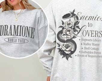 Dramione tour Manacled sweatshirt Fanfiction Fanfic manacled sweatshirt Enemies to lovers Draco deserved better Dracotok shirt, Wizard World