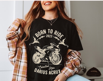 Darius Acrux Shirt Comfort Colors Zodiac Academy Motorcycle tshirt, Vega Twins tee Solaria LICENSED ZA merch Orion Caroline Peckham bookish