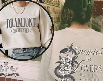 Dramione tour Manacled sweatshirt Fanfiction Fanfic manacled sweatshirt, dramione era Draco deserved better Dracotok Enemies to lovers