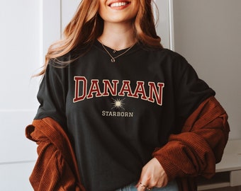 Ruhn Danaan Starborn Crescent City Comfort Colors® tee, House of Earth and Blood shirt HOSAB Lunathion, Bryce Quinlan SJM booktok merch