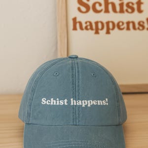 Geologe Denim Hut Lustiger Geologie-Liebhaber Abschlussgeschenk Rockhound Fossilienjäger-Kappe Mineralsammler bestickter Hut Naturfelsen-Fankappe