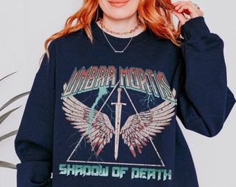 Umbra Mortis Crescent City sweatshirt Hunt Athalar OFFICIALLY licensed Sarah J. Maas sweater Bryce Quinlan SJM Merch House Of Earth & Blood