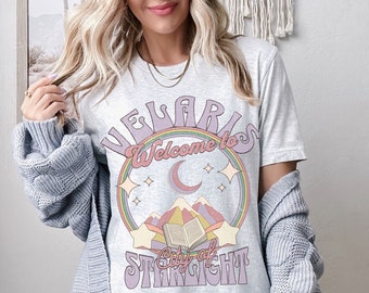 Velaris City Of Starlight shirt LICENSED ACOTAR tshirt, SJM merch The Night Court tee, Court of Dreams Bat Boys Rhysand Feyre, Cassian Nesta