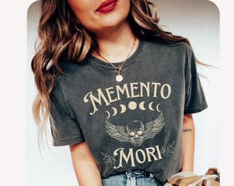 Crescent City Memento Mori SJM Comfort Colors® tee Officially LICENSED Sarah J. Maas SJM merch Lunathion House of Earth and Blood shirt