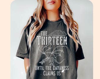 Throne of Glass Comfort Colors® shirt, The Thirteen Manon Blackbeak OFFICIALLY LICENSED Sarah J. Maas Sjm Tog Merch Smut Spicy Books Reader