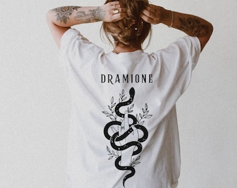 Dramione Shirt Comfort Colors® tee Fanfiction reading shirt Manacled fan gift Wizard School Vintage tee, Booktok Bookish merch Dark Academia
