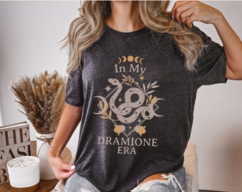 Dramione Shirt, Manacled Fanfiction Fanfic Dramione era reading tee, Dracotok shirt Booktok Bookish gift Dark Academia clothing Book lover