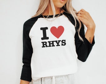 Rhysand ACOTAR Unisex Baseball Tee, LICENSED SJM Bat Boys merch Azriel Cassian, Feyre & Rhysand Night Court Bookish Rhys Would Never Velaris