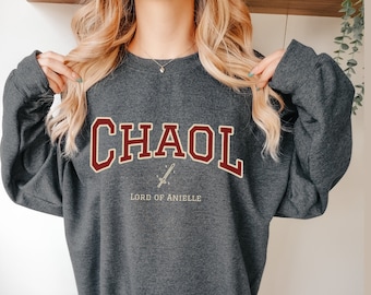 Chaol Westfall sweatshirt, Throne of Glass sweater, Officially LICENSED Sarah J. Maas merch TOG Sjm shirt Chaol and Yrene Tower of Dawn