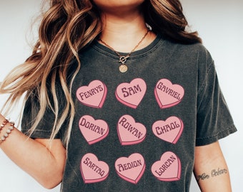Throne of Glass Comfort Colors® shirt, Book Boyfriends OFFICIALLY licensed Sarah J. Maas SJM Tog Merch Tog Smut Spicy Books Reader Book Clu