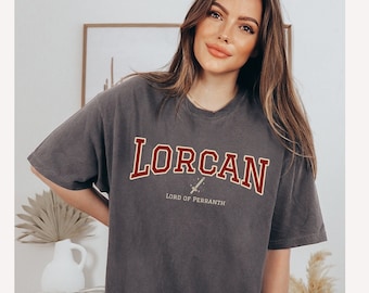 Lorcan Salvaterre shirt Comfort Colors® tee Throne of Glass Officially LICENSED Sarah J. Maas merch TOG Sjm Tshirt Lorcan and Elide bookish