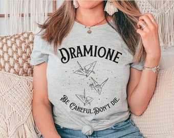 Chemise Dramione Manacled, tee-shirt Dramione Fanfiction, t-shirt vintage Wizard School Booktok Bookish merch, cadeau de vêtements Dark Academia pour lecteur