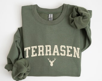 Throne of Glass Terrasen Sweatshirt LICENSED Sarah J. Maas merch To whatever end TOG sweater Fireheart, Aelin Galathynius, Rowan Whitethorn