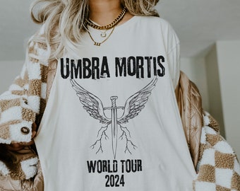 Umbra Mortis Crescent City shirt, Hunt Athalar, Bryce Quinlan tee, Sarah J. Maas SJM merch, Lunathion, Ruhn Danaan HOSAB Starborn booktok