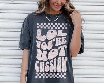 Cassian ACOTAR Comfort Colors shirt Team Cassian Licensed SJM merch Nesta Cassian Nessian Rhysand, Azriel Bat Boys booktok HOFAS Velaris tee