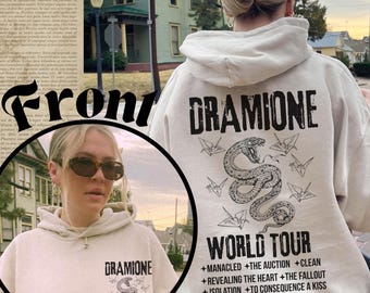 Dramione Hoodie Manacled Fanfiction Inspired Sweatshirt for Book Lovers, Dark Romance Fandom Hoodie, Aesthetic Bookish Gift Idea
