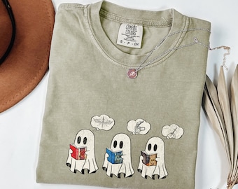 Crescent City Ghosts Comfort Colors shirt, Licensed Sarah J Maas SJM ACOTAR merch Lunathion tee, House of Earth and Blood Bryce Quinlan Hunt