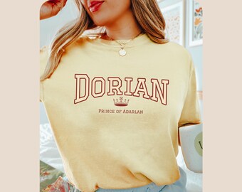 Dorian Havilliard shirt Comfort Colors® tee Throne of Glass Officially LICENSED Sarah J. Maas merch TOG Sjm Tshirt Manon And Dorian Booktok
