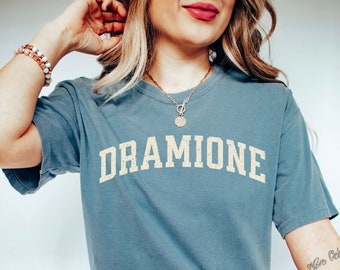 Dramione Manacled Comfort Colors shirt, Wizard School Vintage tee, Fanfiction Booktok Bookish merch, Dark Academia clothing gift for Readers