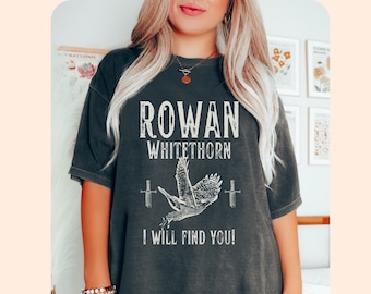 Rowan Whitethorn To whatever end Throne of Glass SJM Comfort Colors® tee Officially LICENSED Sarah J. Maas merch Tog Shirt Celaena Aelin