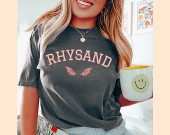 Rhysand ACOTAR Comfort Colors® shirt OFFICIALLY Licensed Sarah J Maas merch SJM booktok tee High Lord of the Night Court Feyre And Rhysand