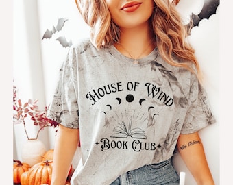 House of Wind Book Club ACOTAR shirt Bookish Comfort Colors® tee, Licensed SJM merch, A Court Of Thorns And Roses Smutty spicy books reader