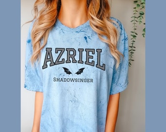 Azriel Shadowsinger ACOTAR Comfort Colors® shirt Officially Licensed SJM Sarah J Maas merch Bat Boys Cassian Rhysand Night Court Bookish