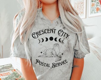 Crescent City Postal Service Comfort Colors® tee, OFFICIALLY LICENSED Sarah J. Maas Sjm Merch House Of Earth And Blood Shirt Ruhn Danaan