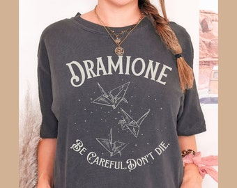 Dramione Manacled Comfort Colors shirt, Wizard School Vintage tee, Fanfiction Booktok Bookish merch, Dark Academia clothing gift for Readers