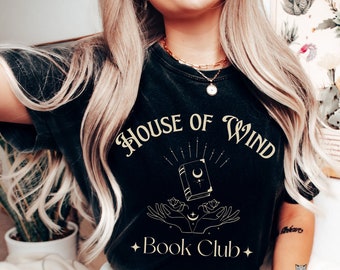 House of Wind Book Club Comfort Colors® tee, ACOSF, Night Court, Sarah J Maas shirt, Cassian Nesta Archeron, SJM Booktok merch gift