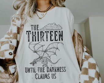 Throne of Glass shirt, The Thirteen Manon Blackbeak Abraxos tee OFFICIALLY LICENSED Sarah J. Maas Sjm Tog Merch We are the Thirteen Booktok