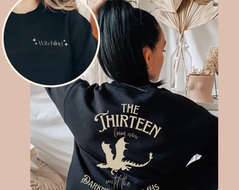 Manon Blackbeak Throne of Glass The Thirteen sweatshirt OFFICIALLY licensed Sarah J. Maas sweater Tog Sjm Merch Abraxos Until the darkness
