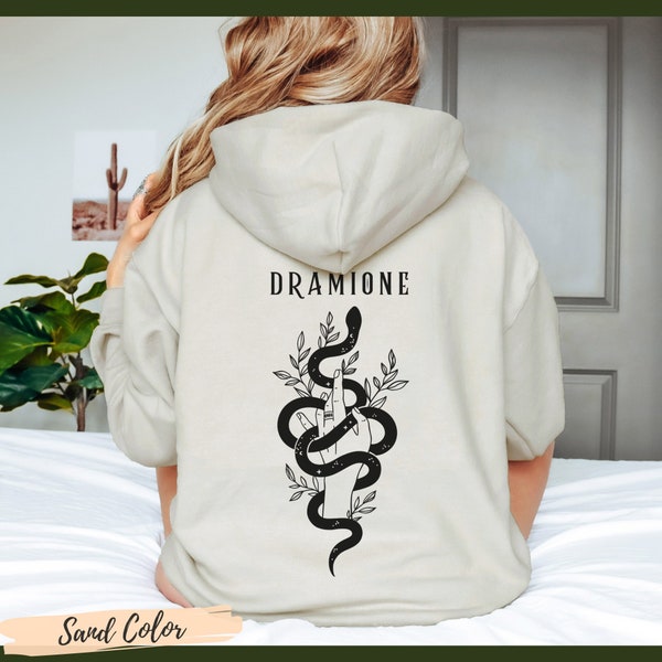 Dramione Hoodie Manacled Fanfiction Fanfic reading hoodie Dracotok sweatshirt Dark Academia clothing Booktok Bookish sweater Book Lover gift