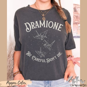 Dramione Manacled Comfort Colors shirt, Wizard School Vintage tee, Fanfiction Booktok Bookish merch, Dark Academia clothing gift for Readers